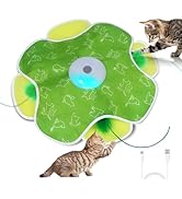Saolife Interactive Cat Toys, Motion Activated, Moving Feather, Real Mouse Squeaky, Hide and Seek...