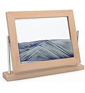 Coitak Moving Sand Art Picture, Dynamic Sand Picture, Desktop Moving Sand Art for Home Decor and ...