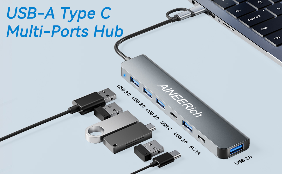 usb c hub multiport adapter