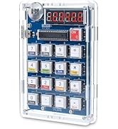 MiOYOOW 6-Digit DIY Calculator Kit, USB/Battery Powered Calculator Soldering Practice Kit with Re...