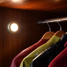 LED Motion Sensor Lights, Stick on Lights, Puck Lights, Closet Lights,Night Lights, STAR-SPANGLED