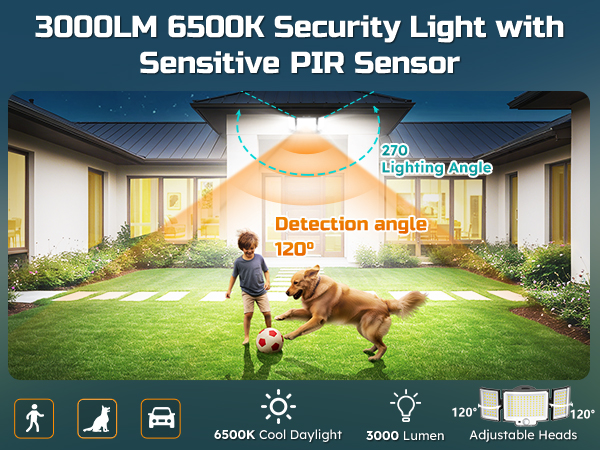 flood light floodlights motion sensor outdoor dusk to dawn security lights