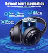BERIBES Bluetooth Headphones Over Ear