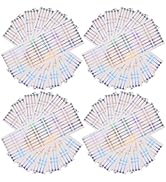 OSALADI 500pcs PVC Seal Stickers for Cosmetic and Essential Oil Bottles Tamper Evident Self-Adhes...