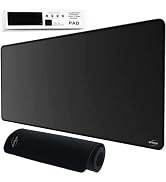 X-Large Computer Mouse Pad, Gaming Pad, Keyboard Pad, Desk Mat, Well Stitched Edges w/Non-Slip Ru...
