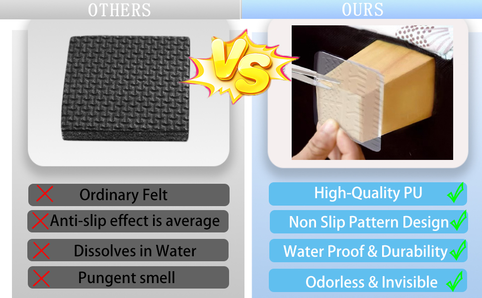 non-slip furniture pads