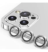 YWXTW [1 SET Camera Lens Protector Compatible with iPhone 12 Pro Max 6.7 inch, [Installation Tray...