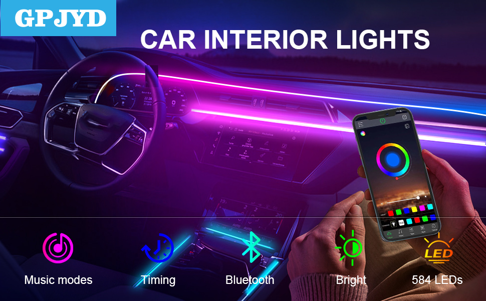 car led lights interior