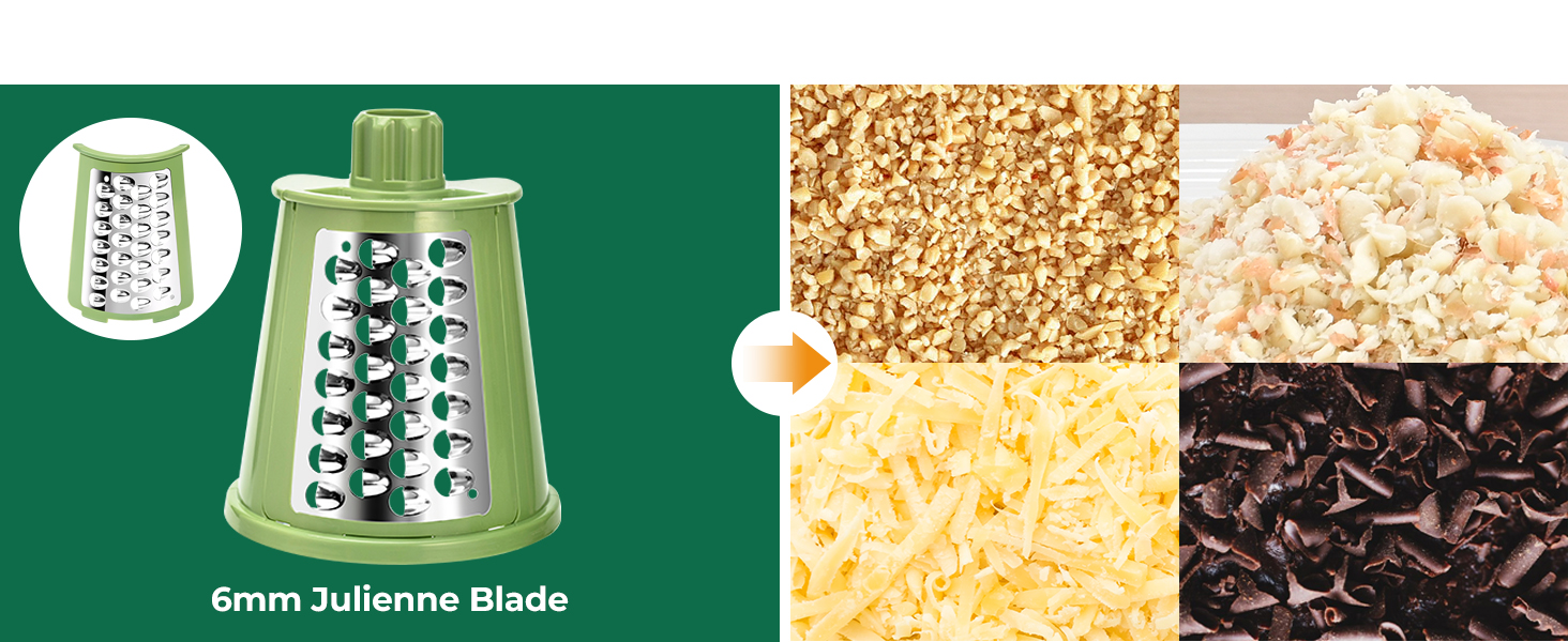 cheese grater hand crank wide mouth