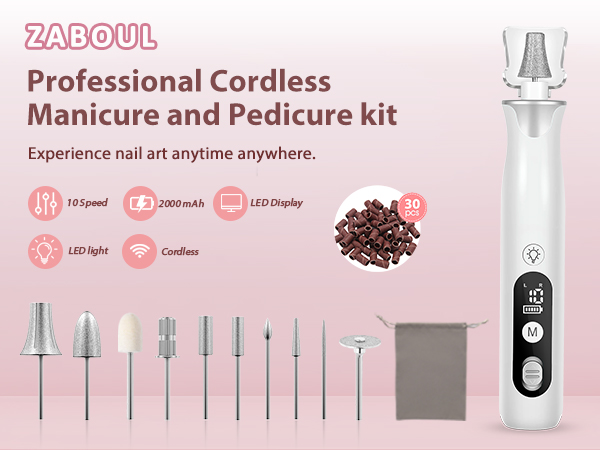 electric nail drill kit