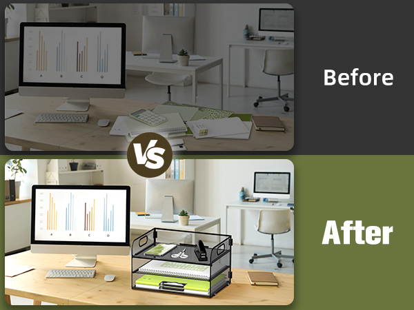 3-tier desk organizer vs