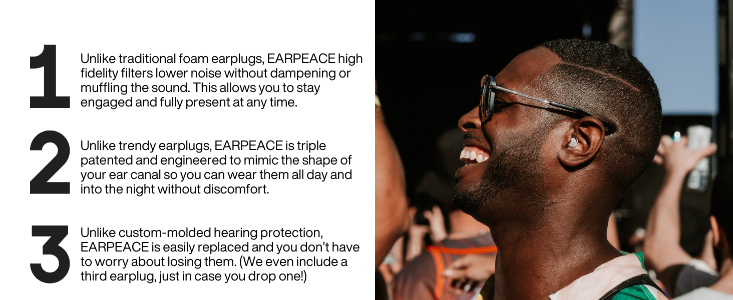 THE EARPEACE DIFFERENCE