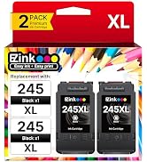 245XL Ink Cartridge Replacement for Canon 245XL Black Ink 245 XL Ink Cartridge PG-245XL PG245XL W...