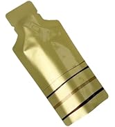PABCK 100 Pcs Disposable Open Up Mylar Storage Bags Cosmetic Shampoo Liquid Containers Sample Pou...
