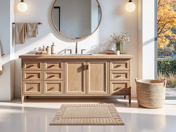 bathroom rug