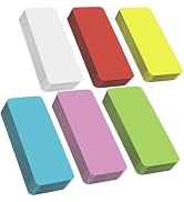 Qualsen 60 PCS Dry Erase Magnetic Labels, Reusable Magnetic Name Tags 3.1 x 1.2" Magnetic Label S...