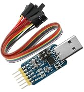hiBCTR ??CP2102 USB to TTL UART 232 485 Port: 6-in-1 Serial Converter Debug Tool for Windows/Linu...