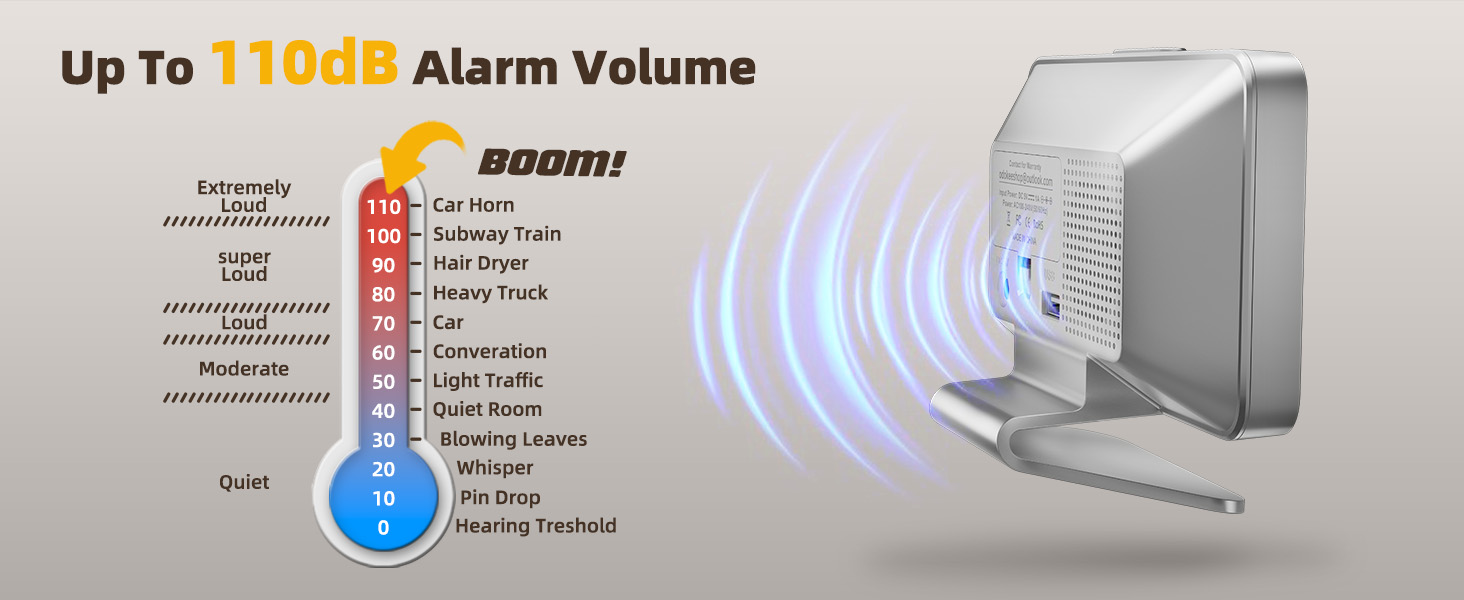 alarm clock for heavy sleepers