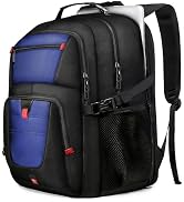 JARWAM TSA Approved Travel Backpack with LifetimeWarranty, Extra Large TSA Friendly Travel Backpa...