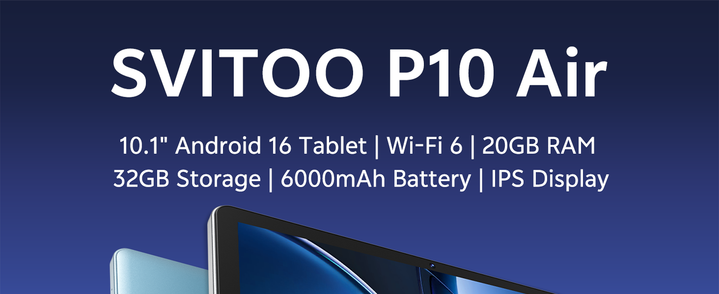 SVITOO 10 inch tablet