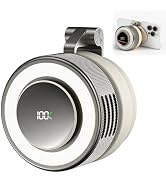 Linyuant Portable Silent Mini Bladeless Electric Fan, 2026 New Mini Bladeless Fan Clip On,Small f...