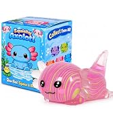 Axolotl Squishy Stress Ball, Soft TPR Slow Rising Squeeze Toy, Cute Axolotl Fidget Toy for Stress...
