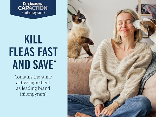 kill fleas fast and save