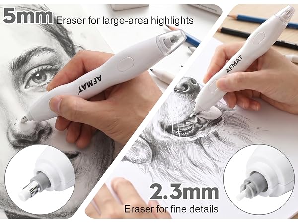 electric erasers for artist