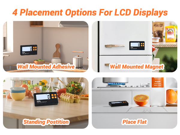 Wireless Kitchen Scale with Remote Display
