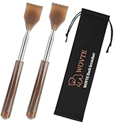 WOVTE Extendable Back Scratcher for Men Women with Massage Ball, Mothers Day Gifts for Mom Daught...
