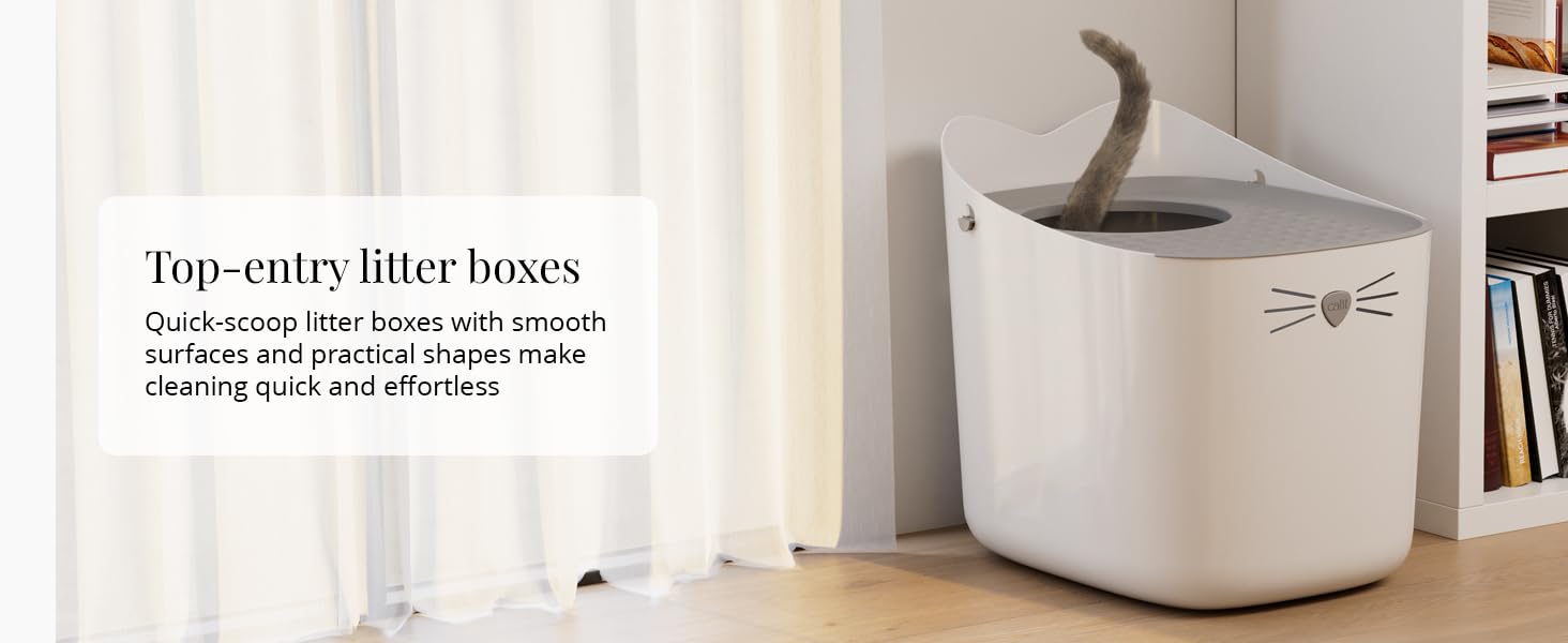 Top-Entry Litter Boxes