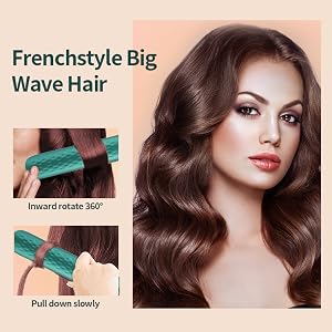 S3 A+5-4 waves hair curler big curling iron for big curls IG INGLAM nume