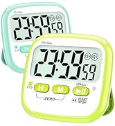 Antonki 2 Pack Timer, Classroom Timer for Kids, Timer for Teacher, Kitchen Timers, Digital Timer ...