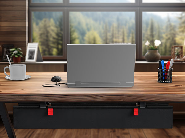 cable tray under desk