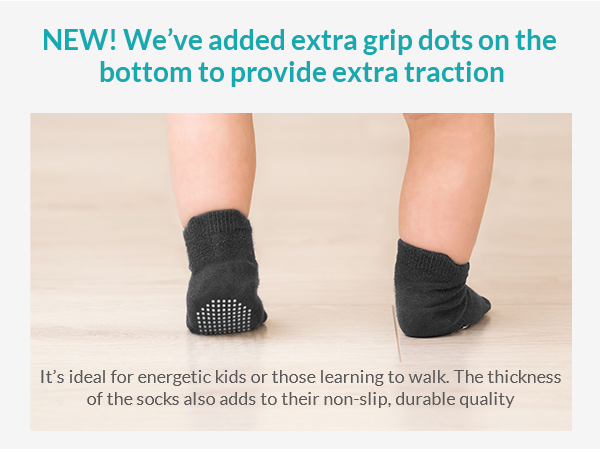 baby non slip socks with grips on the bottom