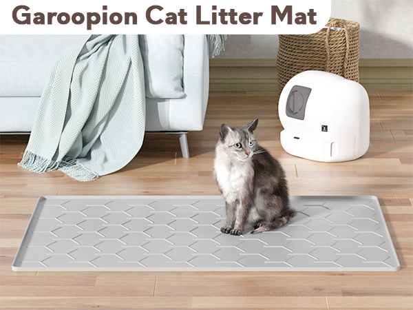 silicone cat litter mat