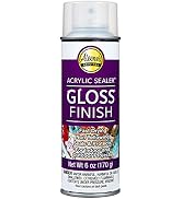Aleene's 26412 Spray Gloss Finish, 6 Oz Acrylic Sealer, Original Version