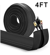 Eapele Floor Cord Cover Heavy Duty Cable Protector