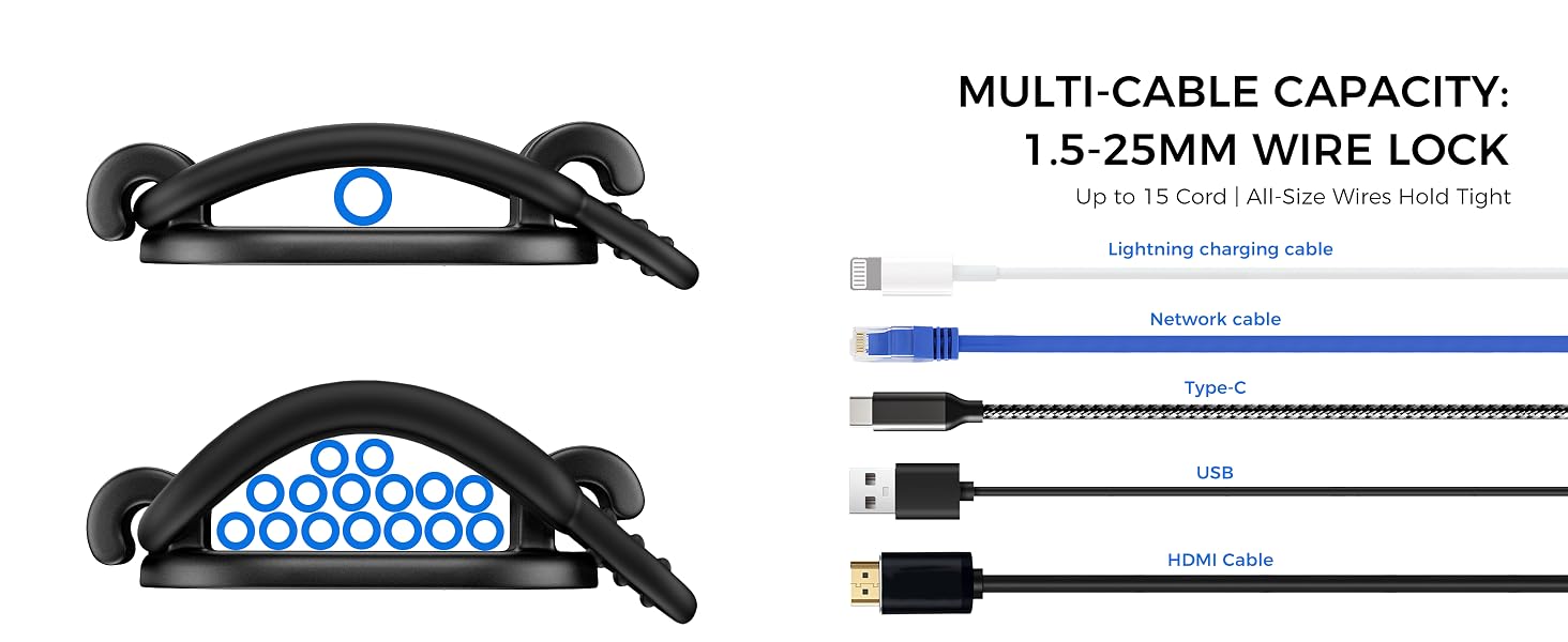 self-adhesive cable wire organizer clips behind tv cable management black adjustable wire clips