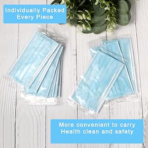 disposable face masks