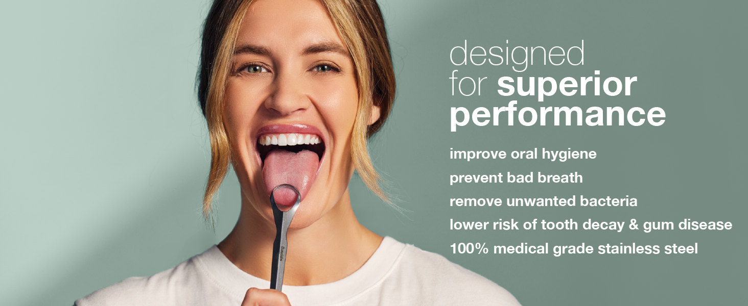 stainless steel tongue scraper plaque scraper raspador de lengua de metal dental accessories gums