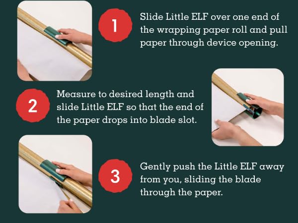 Viral Little ELF Wrapping Paper Cutter As Seen on Shark Tank