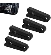 YAWUROU 4 PCS Car Door Lock Shock Absorber Pads, Silicone Door Lock Sound Shock Absorber, Noise R...