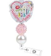 Phlebotomy Tech Badge Holder Retractable - Cosmisun Phlebotomist Nurse ID Name Badge Holders with...