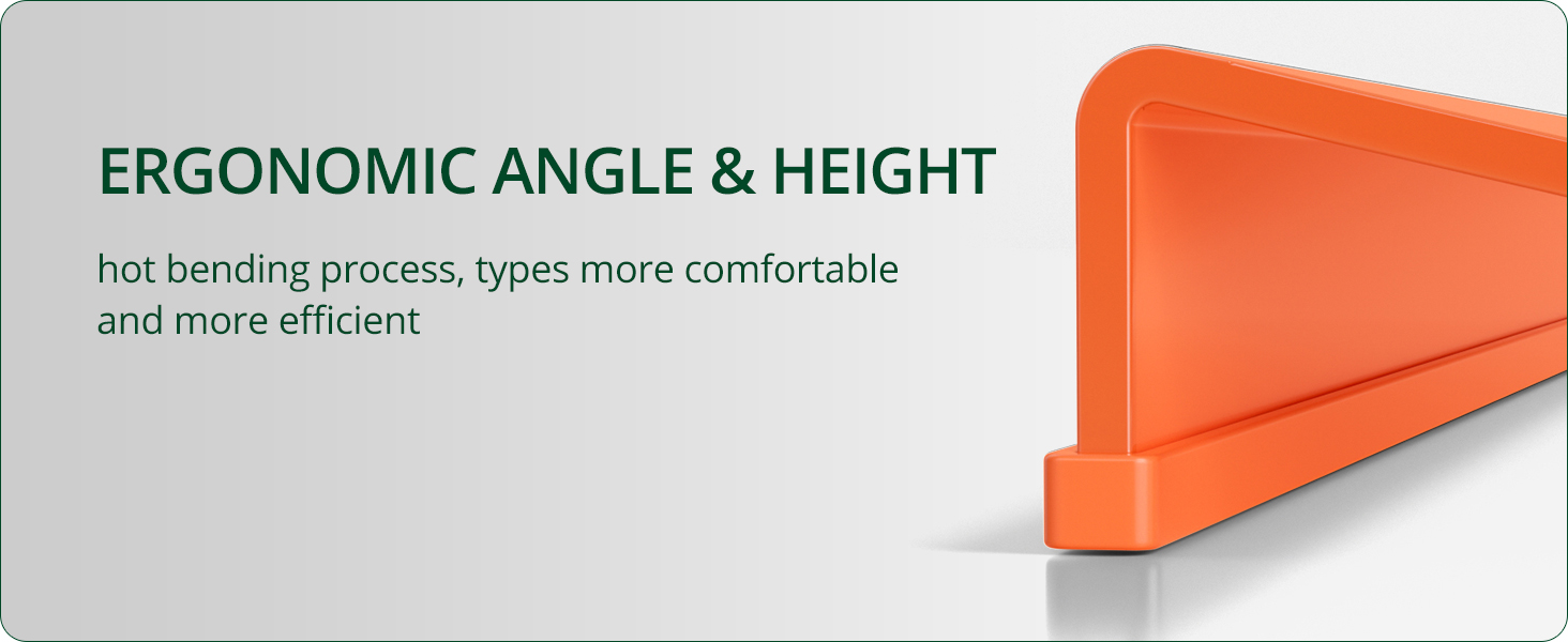 orange keyboard stand for desk