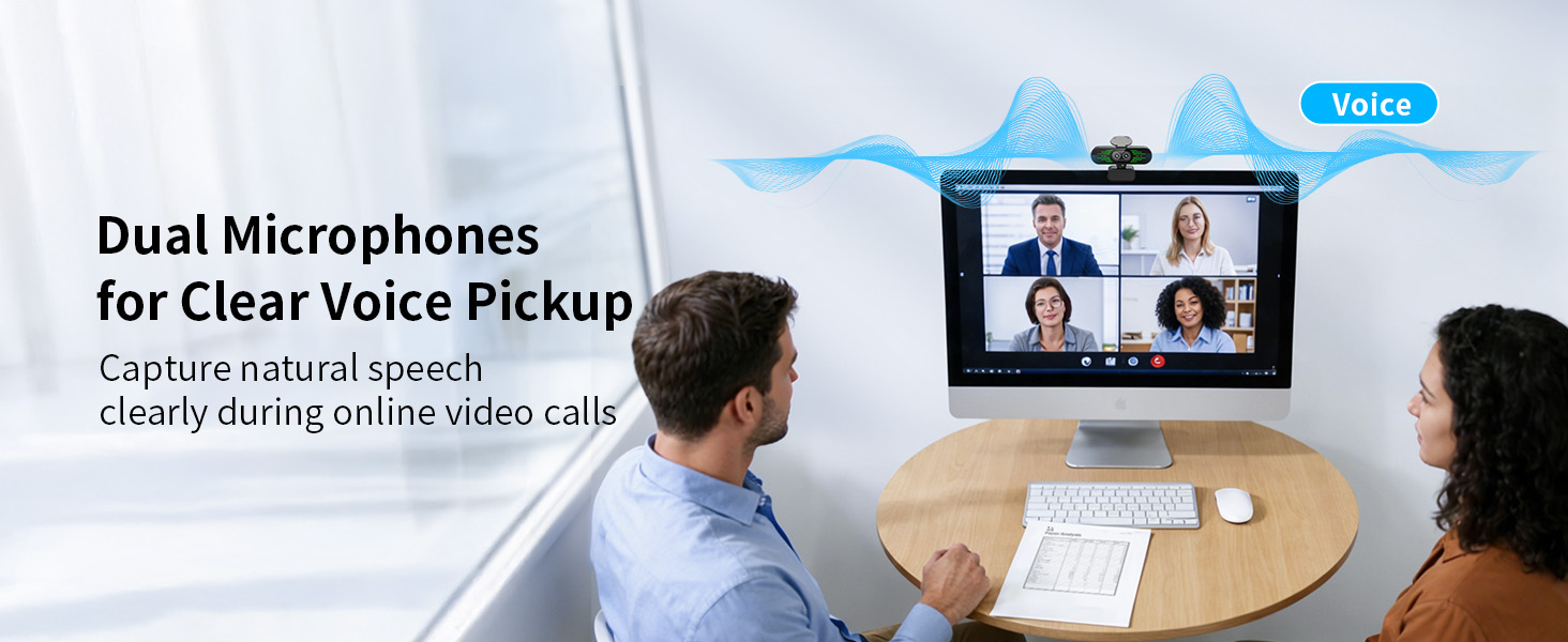 EMEET 4K webcam a reliable webcam with microphone