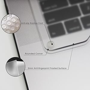 Maximum Protection with Frosted Surface