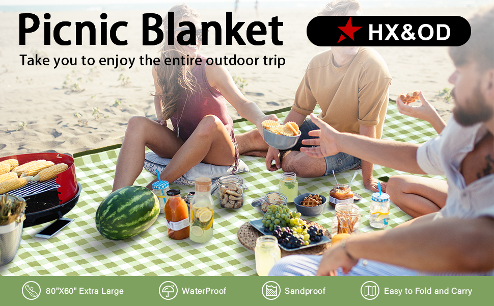 Extra Large Picnic Blanket