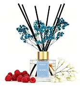 Reed Diffuser Set,3.38 fl oz (100 ml) - Vacation Oil Diffusers with 6 Reed Sticks for Bathroom Sh...