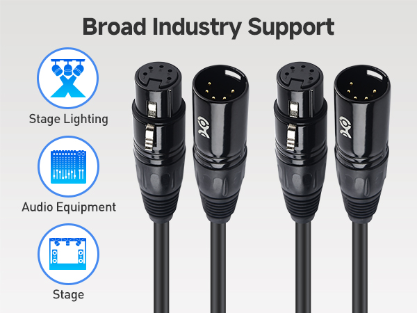 5-Pin XLR DMX Cable